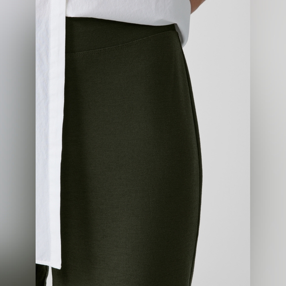 Eileen Fisher Washable Crepe Slim Pant Size L NWOT - Picture 4 of 9